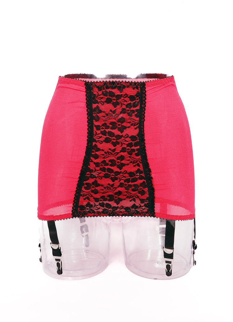 6 Strap - High Waist Garter Belt - Dark Desires Boutique
