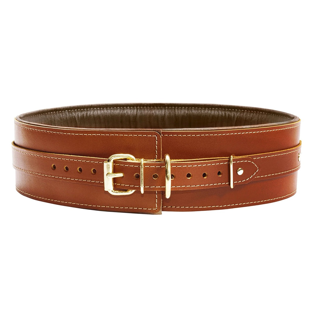 Finn - Mocha Leather BDSM Waist Belt