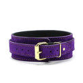 Athena Royal Purple Suede Restraint Collection - Dark Desires Boutique
