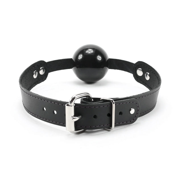 Mandrake Leather Ball Gag - Dark Desires Boutique