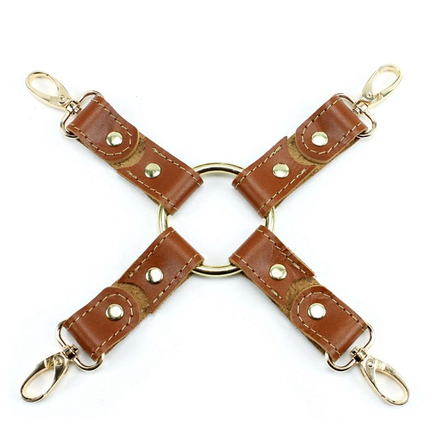 Finn - BDSM Leather Hogtie | Dark Desires Boutique