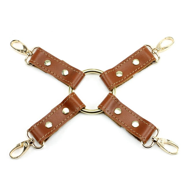 Finn - BDSM Leather Hogtie | Dark Desires Boutique