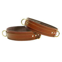 Finn -  Leather BDSM Thigh Restraints Dark Desires Boutique