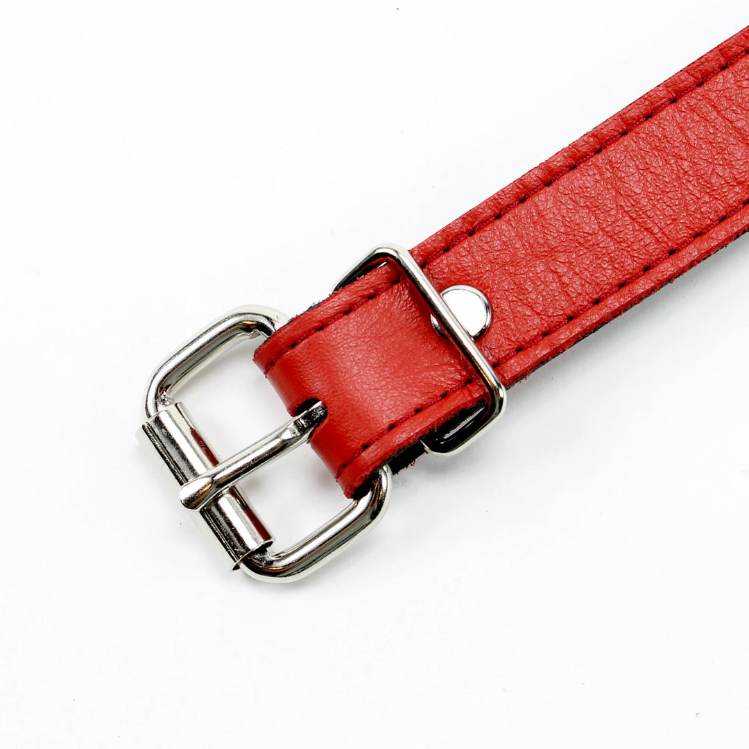 Berlin Collection Luxury Leather Ball Gag - Dark Desires Boutique