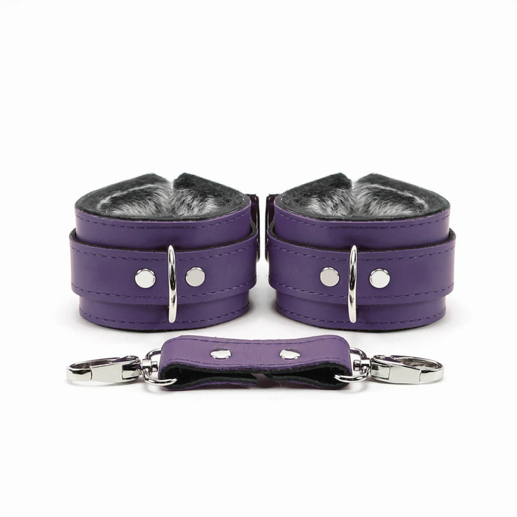 Berlin Faux Fur Lined Bondage Collection - Dark Desires Boutique
