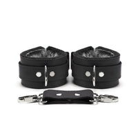 Berlin - Faux Fur Lined Leather Premium Restraint Collection - Dark Desires Boutique