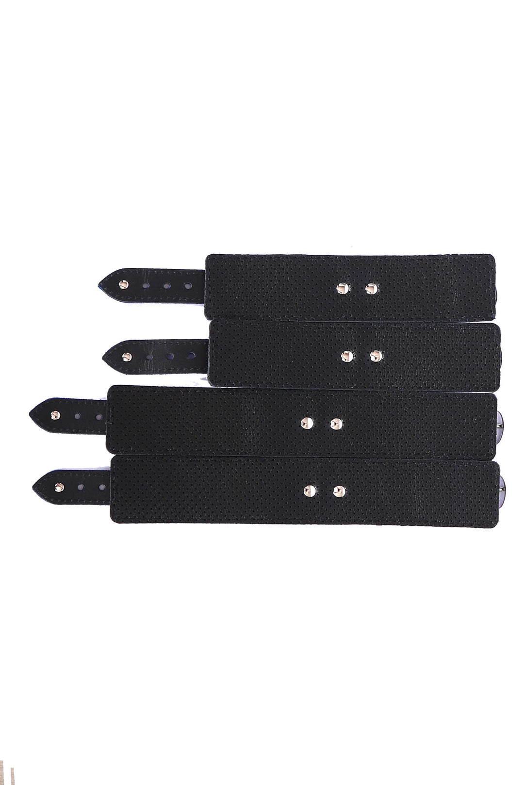 Suede Wrist and Ankle Cuff Set - Dark Desires Boutique