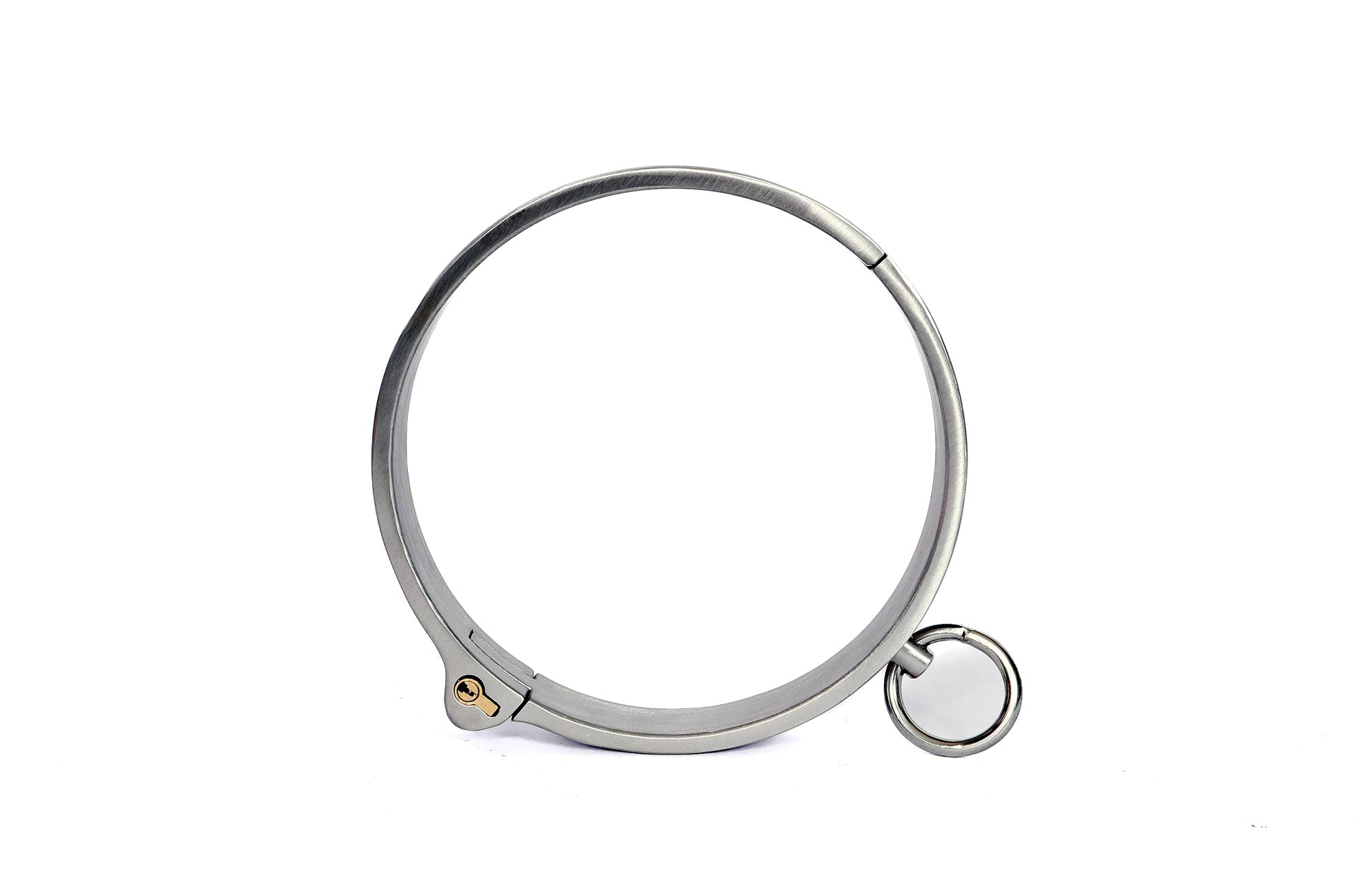 Cerridwen’s Enchanted Collar - Stainless Steel Bondage Collar - Dark Desires Boutique