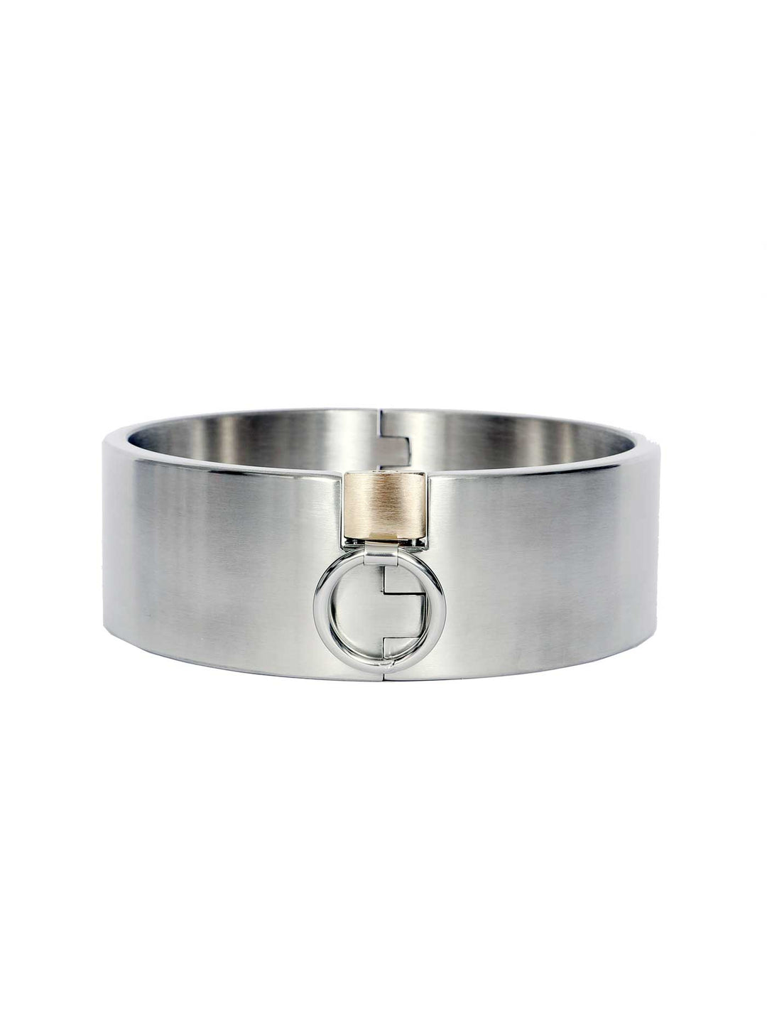 Stainless Steel BDSM Cuffs and Collar Collection 2 Inch (5cm) - Dark Desires Boutique