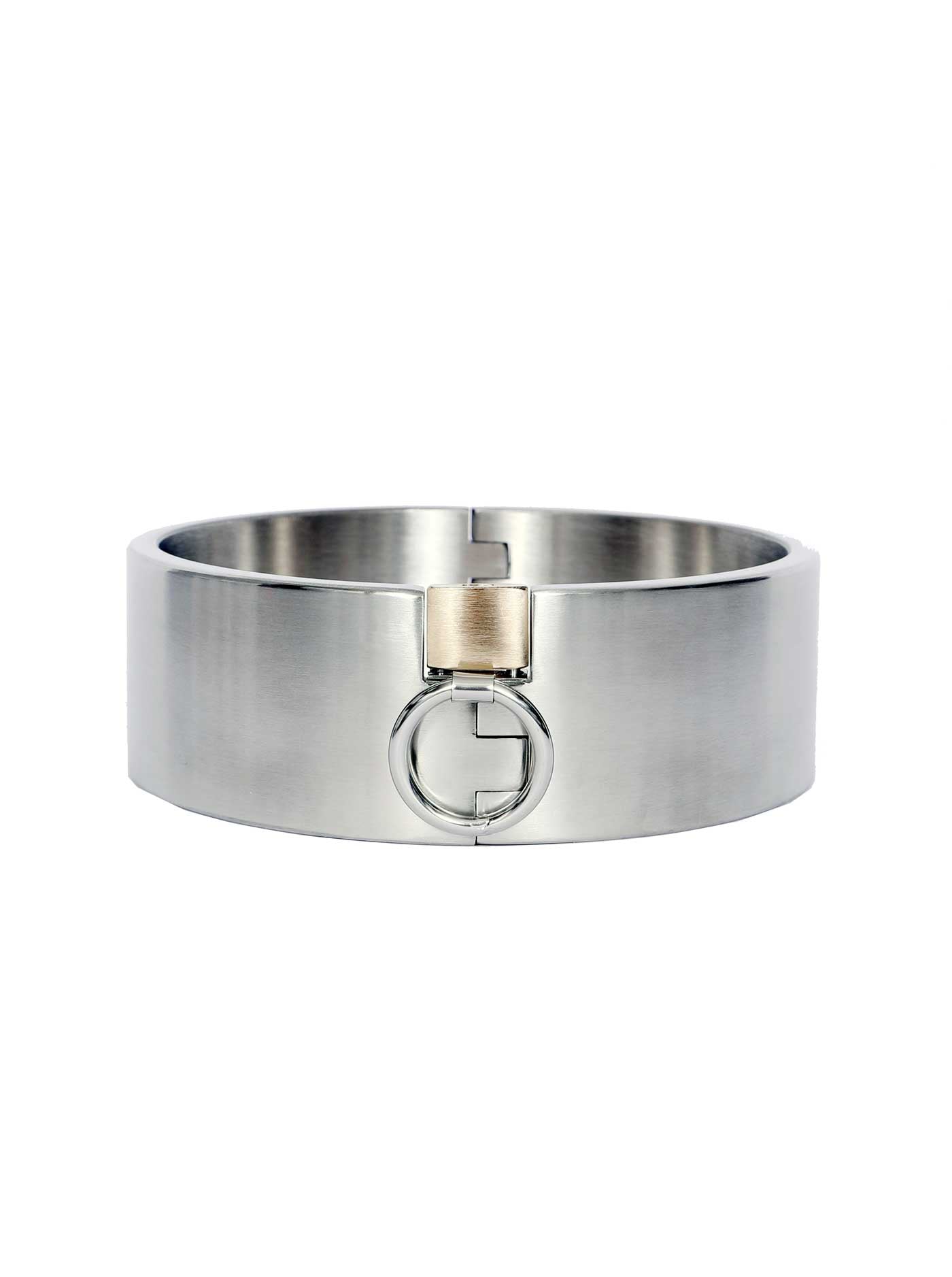 Stainless Steel BDSM Cuffs and Collar Collection 2 Inch (5cm) - Dark Desires Boutique