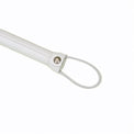 Fuji White - White Leather Flogger Whip - Beginner BDSM - DDB