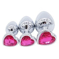 Stainless Steel Gem Anal Plug - DDB