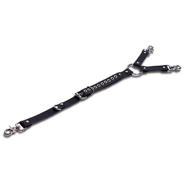 Mandrake - Leather BDSM Adjustable Y Hogtie - Multiple Colors - DDB