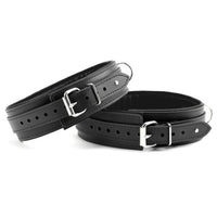 Mandrake - Padded Leather BDSM Thigh Restraints - DDB