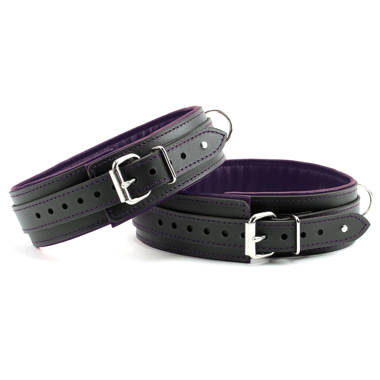 Mandrake - Padded Leather BDSM Thigh Restraints - DDB