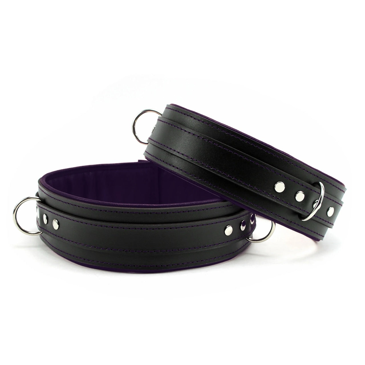Mandrake - Padded Leather BDSM Thigh Restraints - DDB