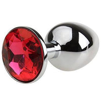 Stainless Steel Gem Anal Plug - DDB