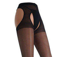 Scandal Open Suspender Tights