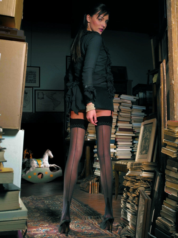Pennac Seamed Stockings - Dark Desires Boutique